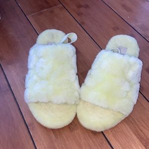 Ugg open toe slippers